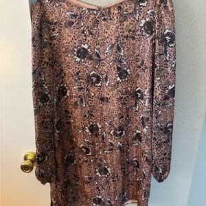 Floral Long Sleeve Dress